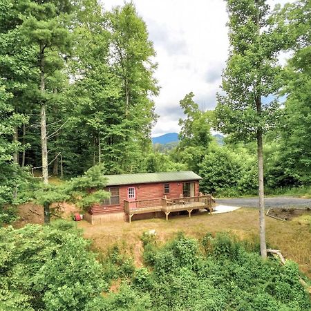 Quaint Log Cabin With Views Near West Jefferson Warrensville ภายนอก รูปภาพ